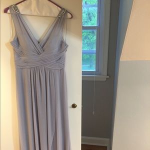 Adrianna Papell bridesmaids dress